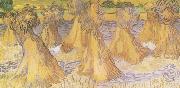 Vincent Van Gogh Sheaves of Wheat (nn04) china oil painting reproduction